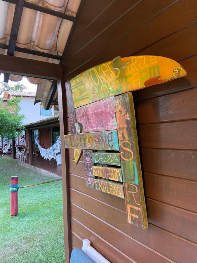 Bahia Surf Camp Hotel Abrantes Exterior photo
